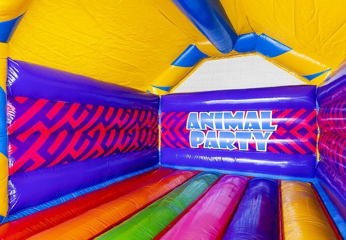 Średni Zamek Dmuchany Animal Party 4 Średni Zamek Dmuchany Animal Party