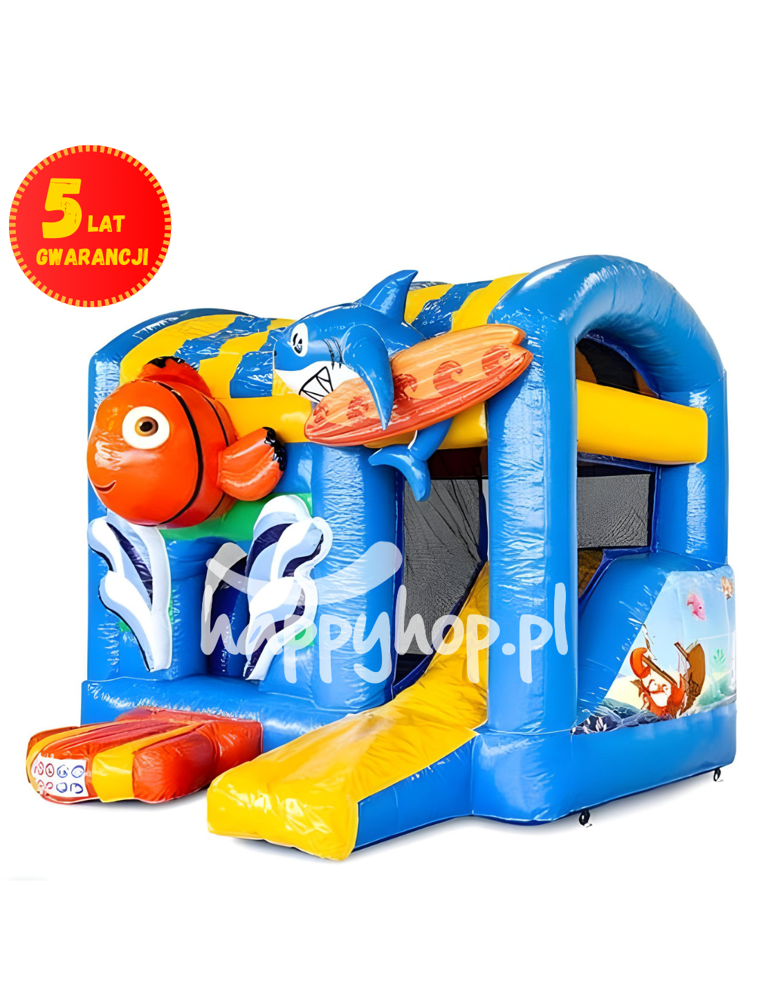 Multi Mały Dmuchaniec Rybka happyhop.pl 1 Multi Mały Dmuchaniec Rybka happyhop.pl