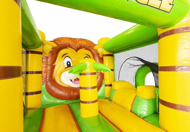 Multi Mały Dmuchany Zamek Dżungla 3w1 happyhop.pl 4 Multi Mały Dmuchany Zamek Dżungla 3w1 happyhop.pl